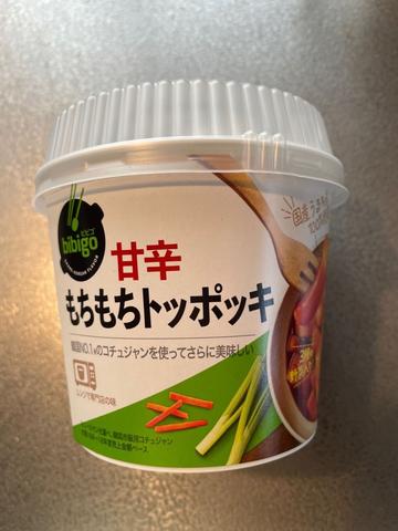 bibigo甘辛もちもちトッポッキ