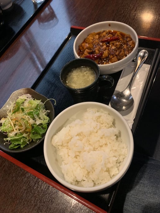 麻婆豆腐定食 10カラ