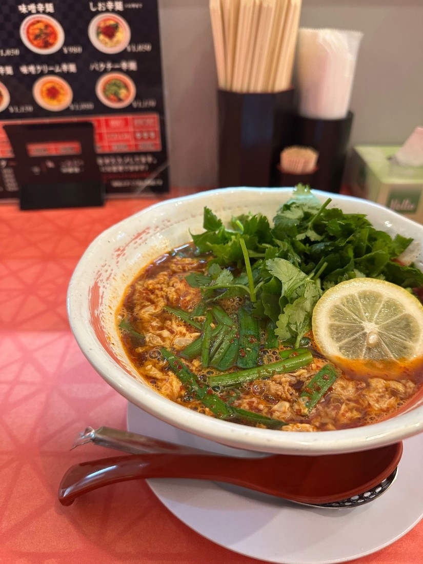 パクチー辛麺 15辛