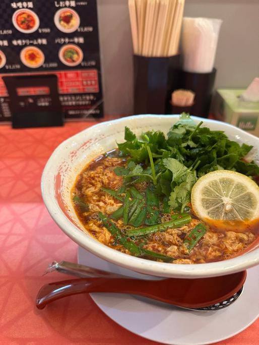 パクチー辛麺 15辛