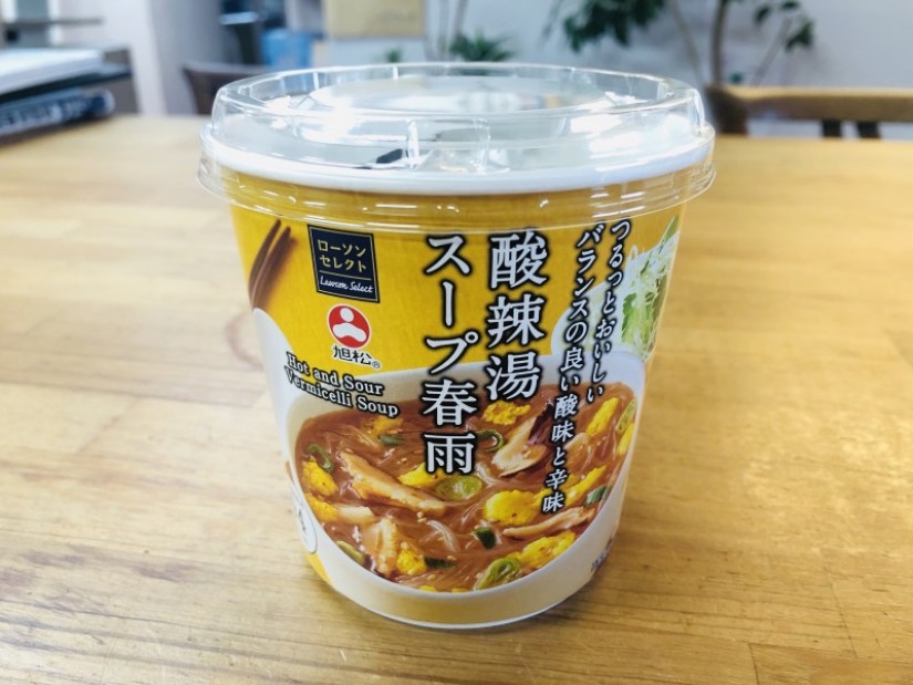 ローソンセレクト　酸辣湯スープ春雨