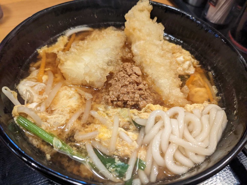 海鮮旨辛うどん
