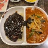 チャンジャミョン チャンポン辛め