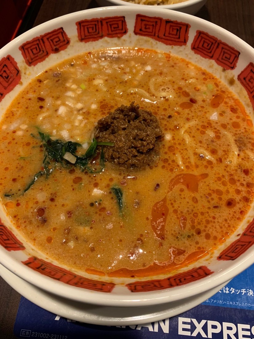 辛口四川担々麺