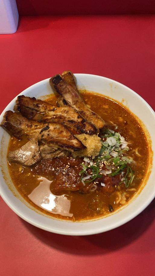 馬辛ラーメン チャーシュー 中辛