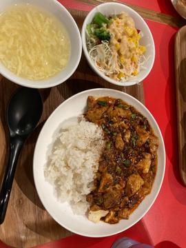 四川激辛麻婆豆腐定食
