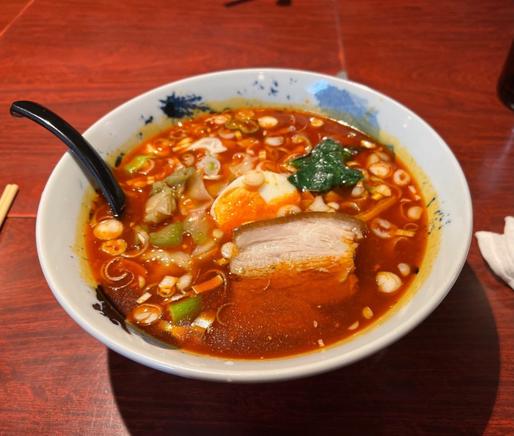 麻辣刀削麺 4辛