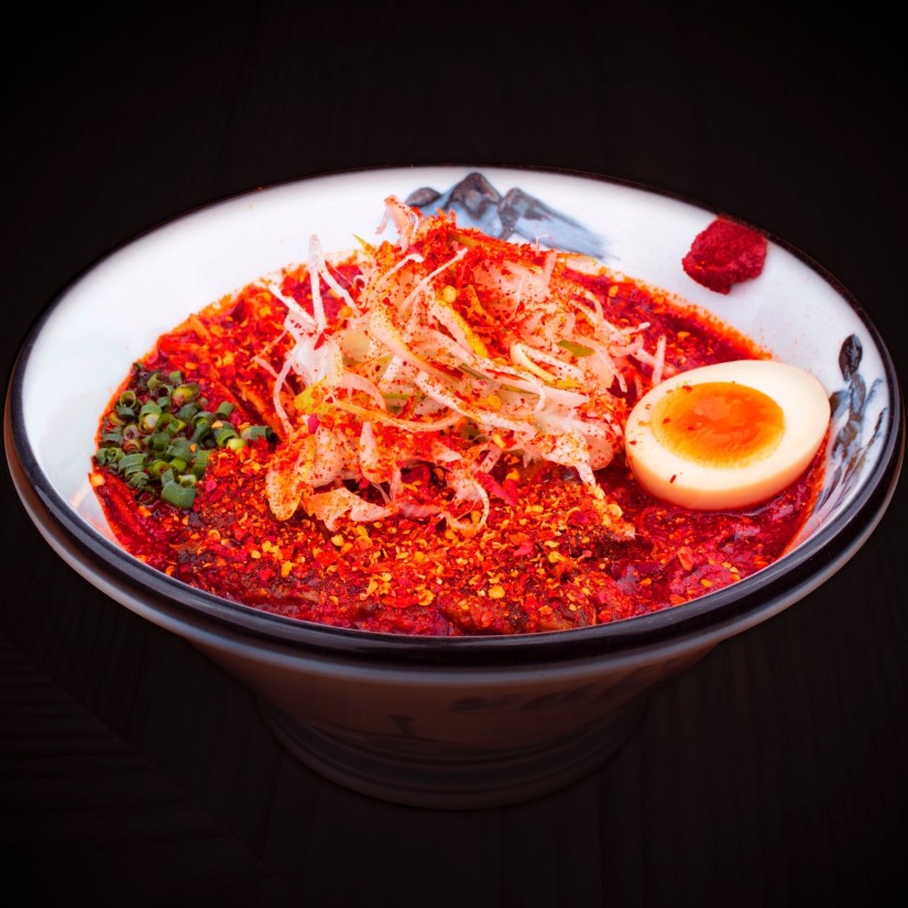 辛紅らーめん 28丁目 ちはやぶる 大雷神 28丁目