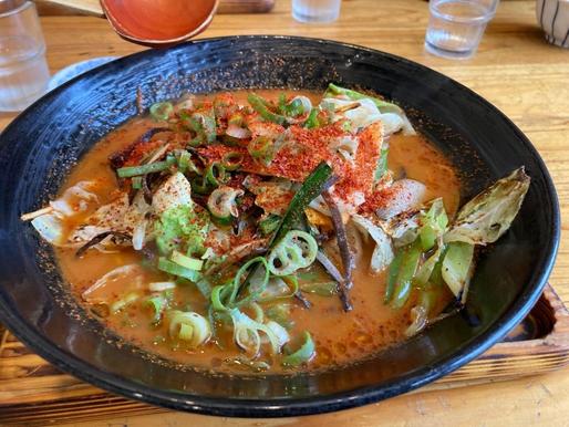 野菜ラーメン 地獄辛