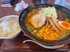 将軍辛みそらーめん 大爆激辛