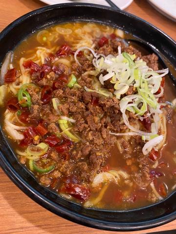 特製台湾ラーメン 唐辛子4本表示