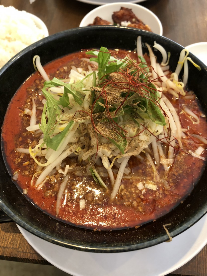 四川風坦々麺 爆辛い