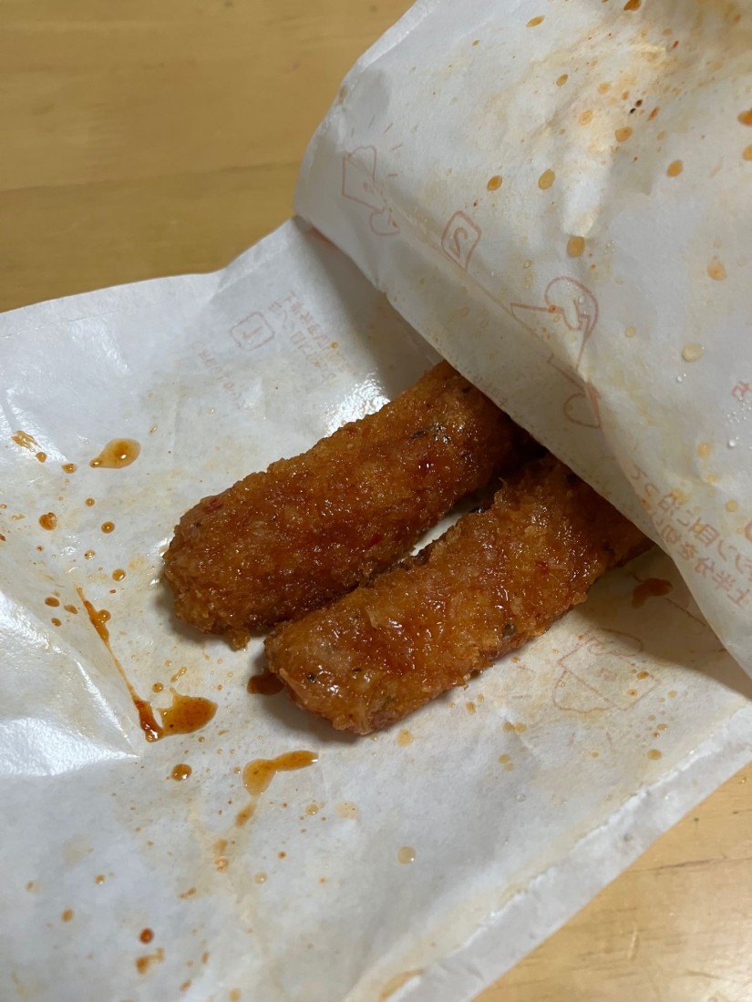 チーズハットグ風ヤンニョムチーズスティック