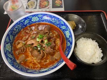 ホルモン麺