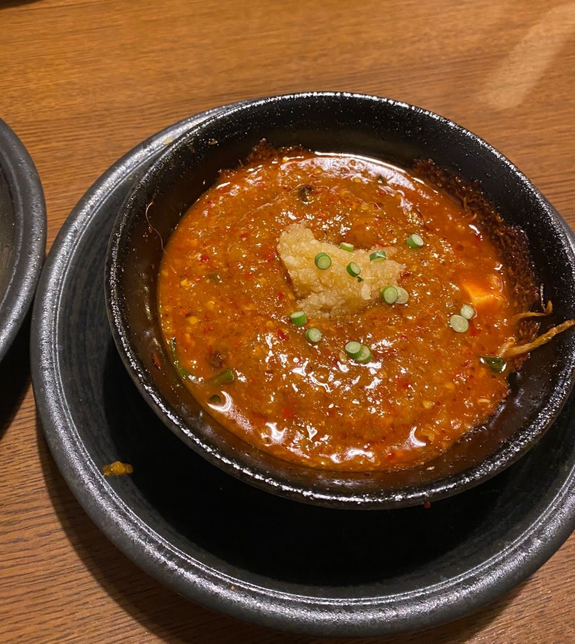 どて辛つけ麺 中辛