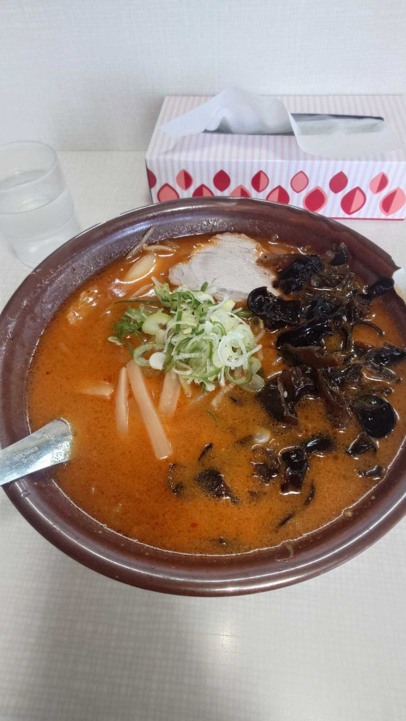 辛口【味噌味】＆キクラゲ(トッピング）