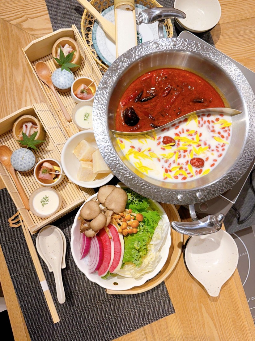 免疫力アップ薬膳鍋コース 3辛