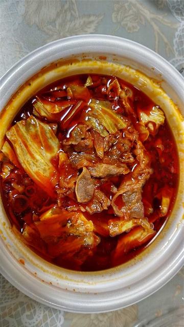 水煮牛肉