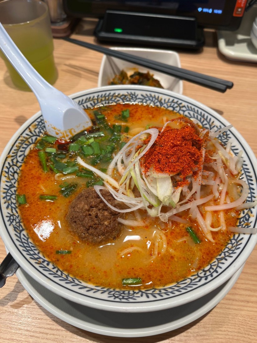しびれる辛さの麻マー辣ラー担々麺