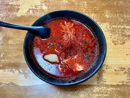 火山ラーメン 噴火