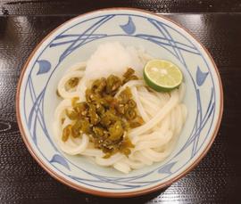 青唐おろし醤油うどん 冷