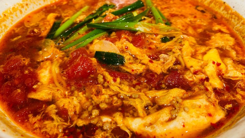 トマト辛麺 辛さ選択無し