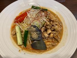 夏野菜の冷やし担担麺