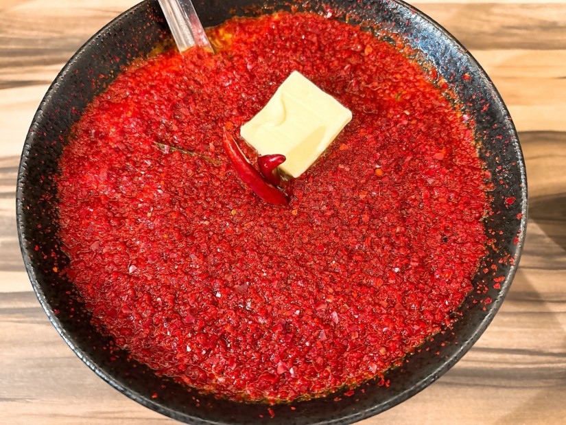 辛味噌ラーメン裏煉獄×バター 裏煉獄