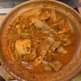 旨辛チゲ定食 旨辛
