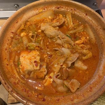 旨辛チゲ定食 旨辛