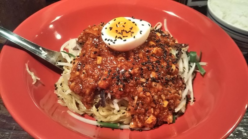 しびれ汁なし担々麺 激辛