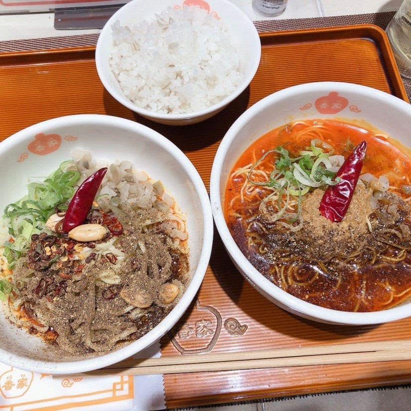 青鬼・担々麺、麻辣・汁なし担々麺