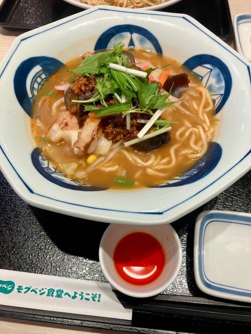 麻婆なすの麻辣湯ちゃんぽん 1辛