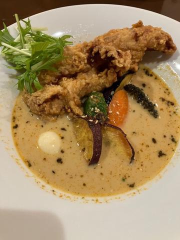 鶏ささみザンギカレー 5番大辛
