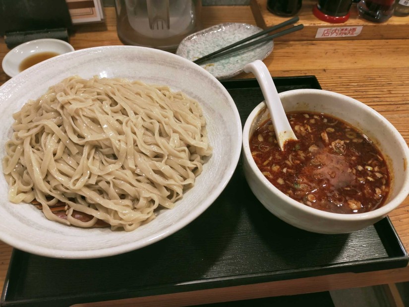 味噌つけ麺 地獄辛シビ