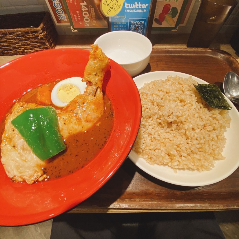 ハバネロチキンスープカレー