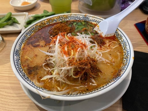 痺れる辛さの麻辣担々麺 5辛