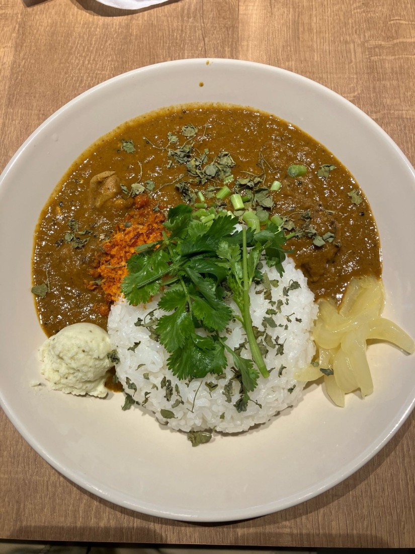 スパイシーチキンカレー 🌶️🌶️🌶️