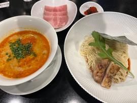 坦々つけ麺(麻辣醤トッピング)