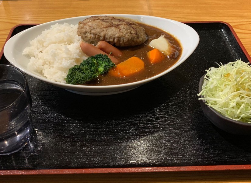 ジャンボハンバーグカレー