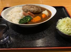 ジャンボハンバーグカレー