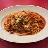 豚ひき肉とキャベツのアラビアータ  3辛