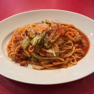 豚ひき肉とキャベツのアラビアータ  3辛