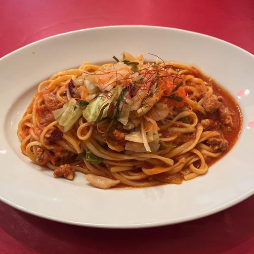 豚ひき肉とキャベツのアラビアータ  3辛