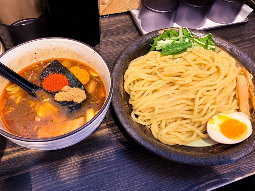 甘辛つけそば 激辛