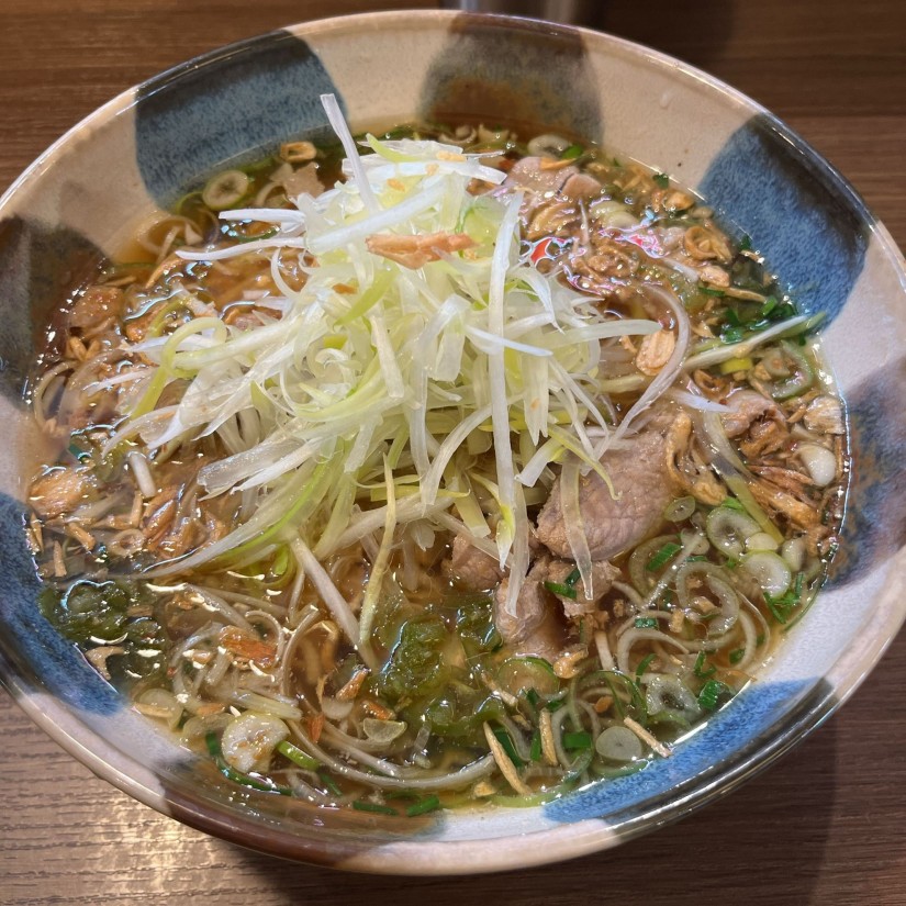 青南蛮の肉そば