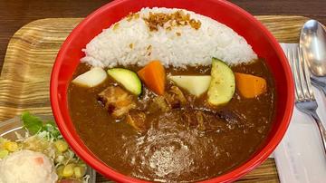 ポークと野菜のカレー