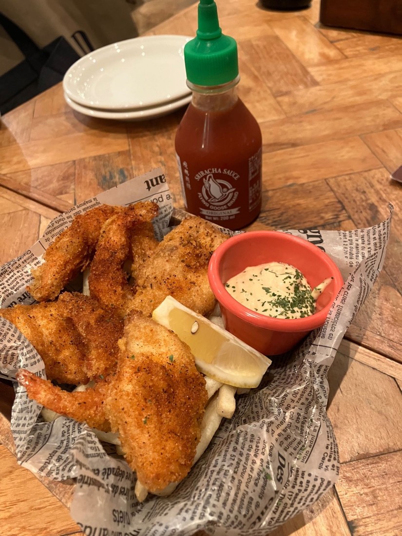 シュリンプ＆マヒマヒKONAフリット