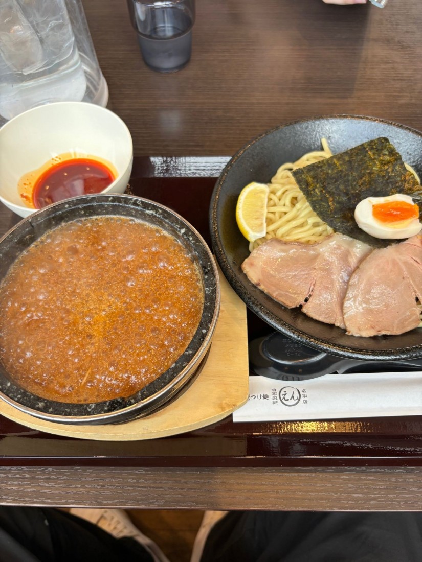 海老つけ麺 激辛