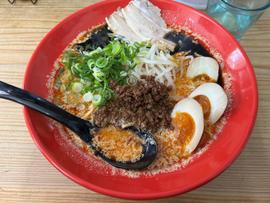 本番四川担々麺極 辛味10山椒1